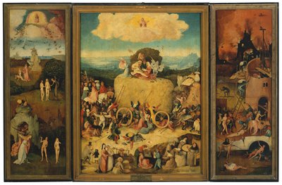 De hooiwagen drieluik door Hieronymus Bosch